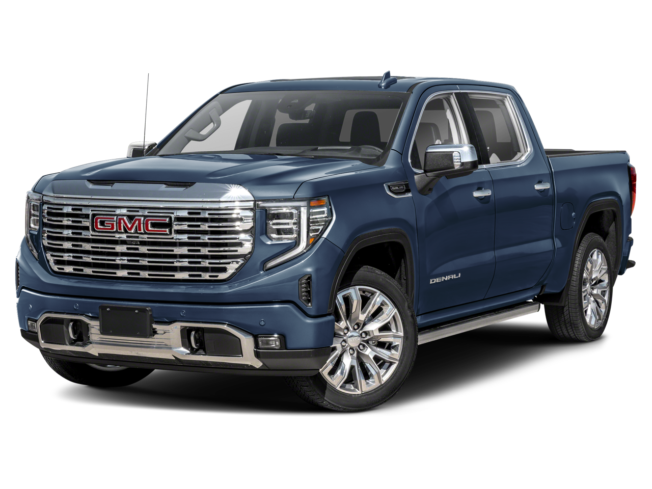 2026 GMC Sierra 1500 Denali in Onyx Black — front three-quarter view