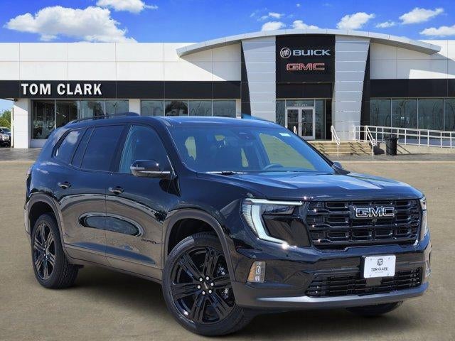 2026 GMC Acadia FWD Elevation in Ebony Twilight Metallic — front three-quarter view