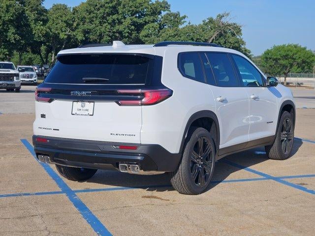 2026 GMC Acadia — rear three-quarter view