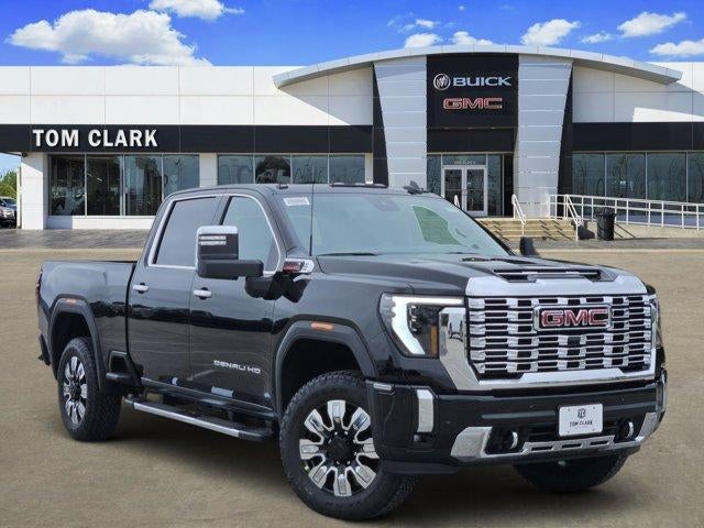 2026 GMC Sierra 2500 HD Denali in Onyx Black — front three-quarter view