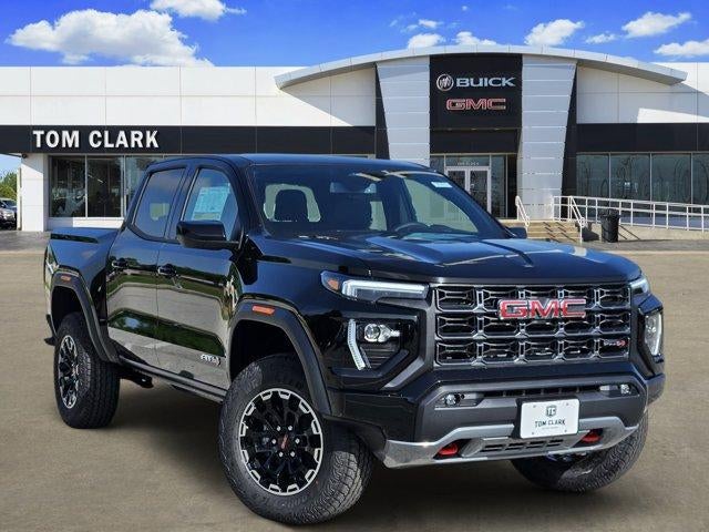 2026 GMC Canyon 4WD AT4 in Onyx Black — front three-quarter view