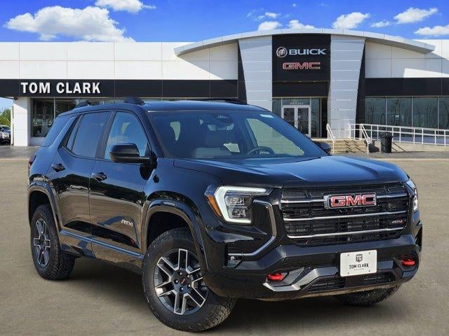 2027 GMC Terrain AWD AT4 in Ebony Twilight Metallic — front three-quarter view