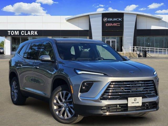 2026 Buick Enclave Preferred in Moonstone Gray Metallic — front three-quarter view