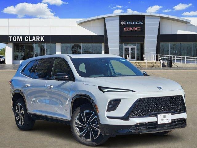2026 Buick Enclave Sport Touring in Iridescent White Tricoat — front three-quarter view