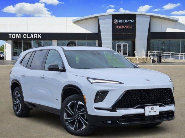 2026 Buick Enclave Sport Touring in Iridescent White Tricoat — front three-quarter view