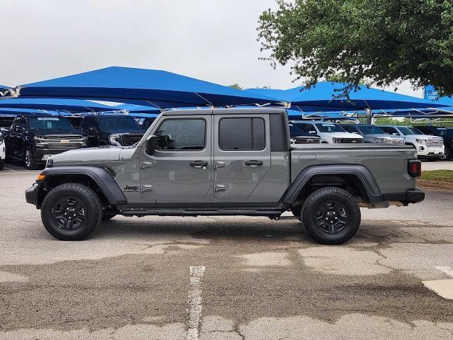 2021 Jeep Gladiator — rear three-quarter view