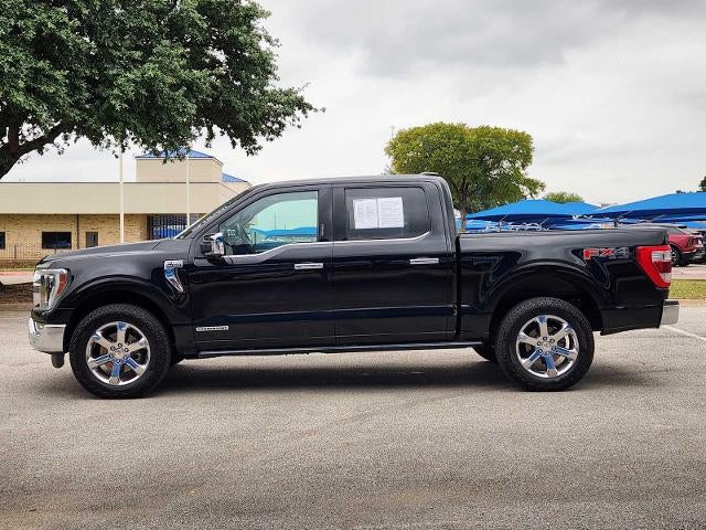 2022 Ford F-150 — rear three-quarter view