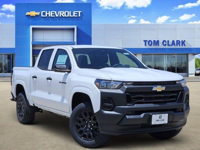 2026 Chevrolet Colorado WT in Summit White — front three-quarter view