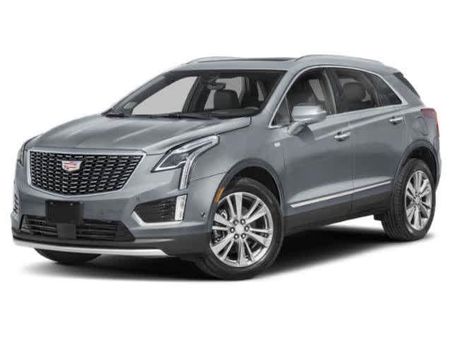 2026 Cadillac XT5 Premium Luxury in Radiant Red Tintcoat — front three-quarter view