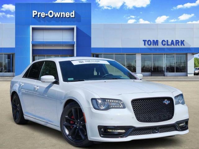 2023 Chrysler 300 300C in Bright White Clea — front three-quarter view