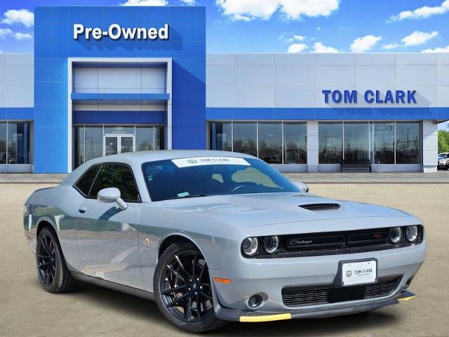 2022 Dodge Challenger R/T Scat Pack in Smoke Show — front three-quarter view