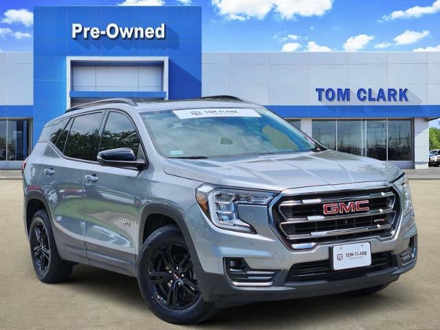 2024 GMC Terrain AT4 in Sterling Metallic — front three-quarter view