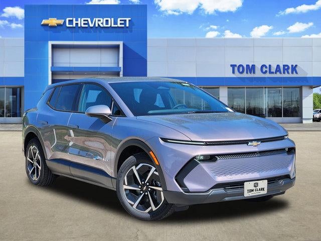 2026 Chevrolet Equinox EV LT in Galaxy Gray Metallic — front three-quarter view