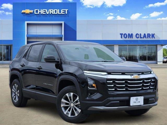 2026 Chevrolet Equinox LT in Mosaic Black Metallic — front three-quarter view