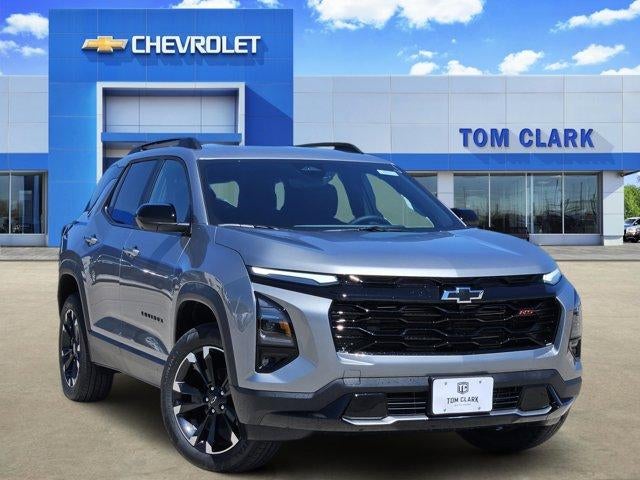 2026 Chevrolet Equinox RS in Sterling Gray Metallic — front three-quarter view