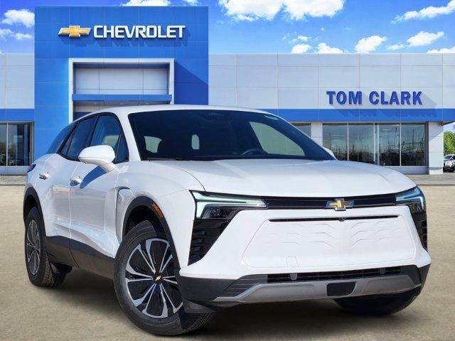 2026 Chevrolet Blazer EV LT in Summit White — front three-quarter view