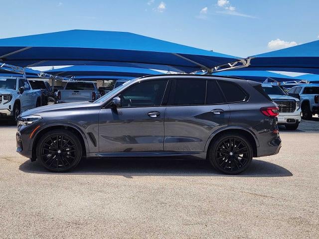 2021 BMW X5 — rear three-quarter view