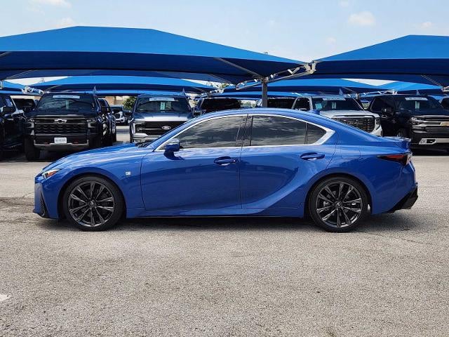 2021 Lexus IS — rear three-quarter view