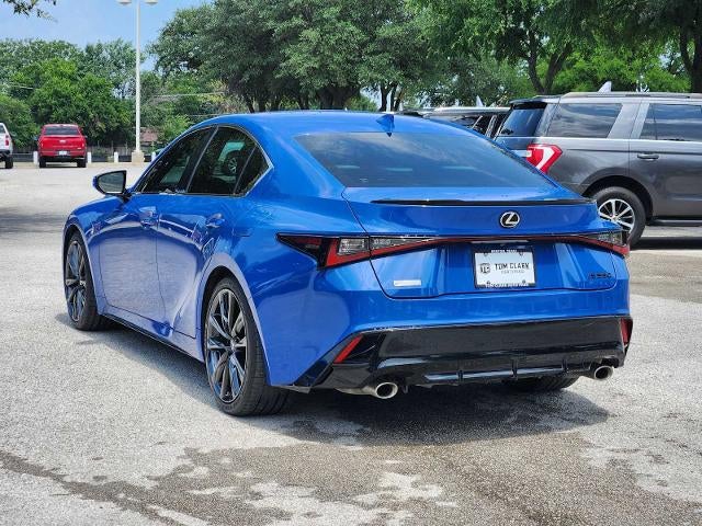 2021 Lexus IS — interior view